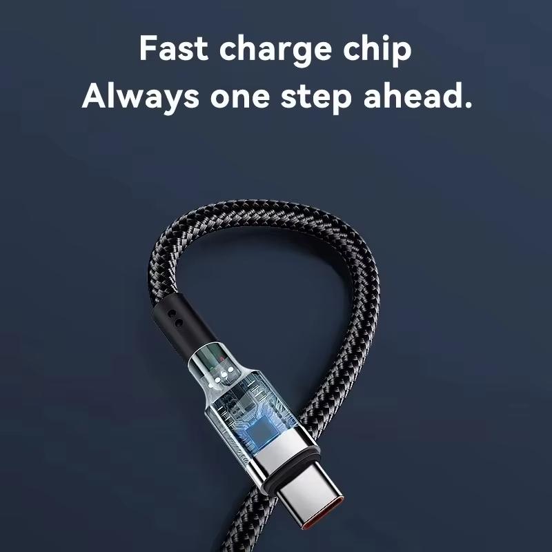 120W Fast Charge Cable PD Quick Charging High Quality USB C TO USB Type C Cable For iPhone Xiaomi 17 Plus Pro Max Samsung S24