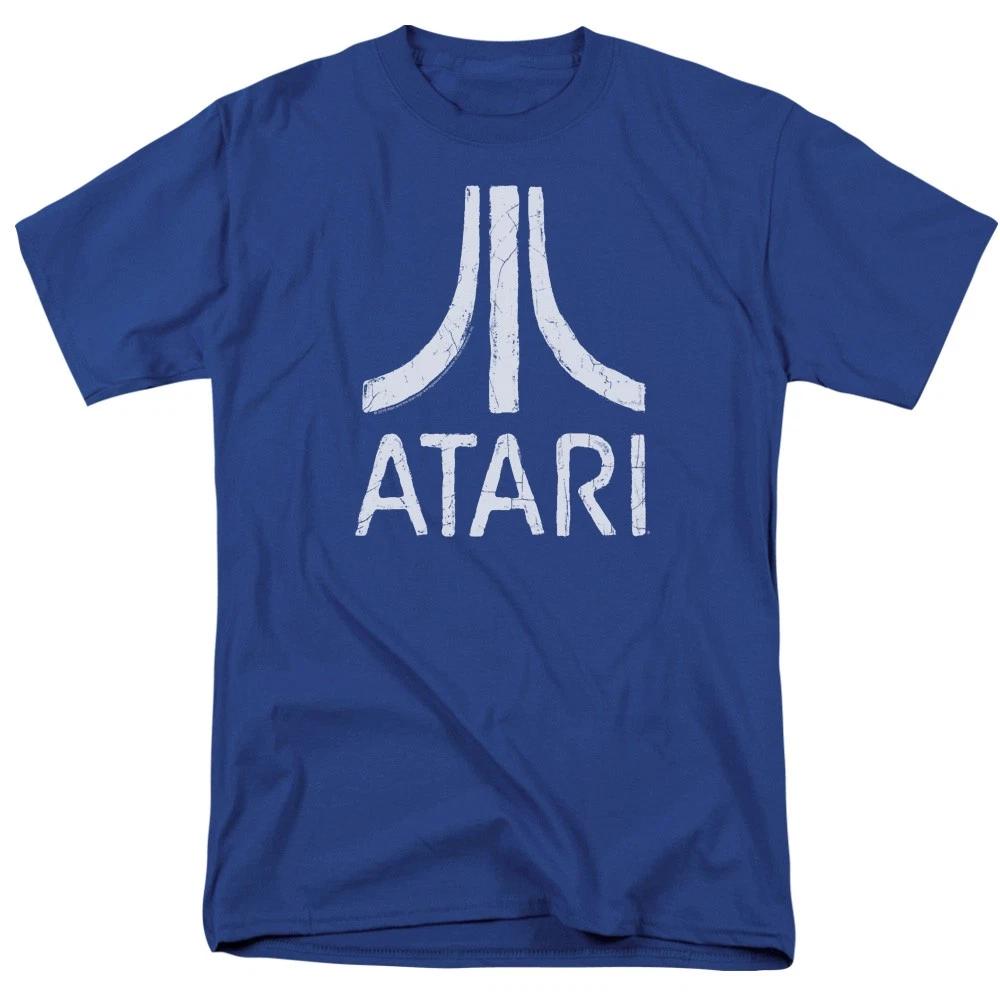 Atari - Rough Logo - Unisex Short Sleeve Children s T-shirt - Blue 150