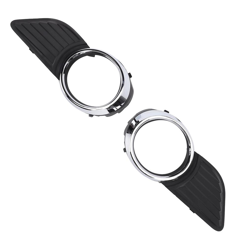 1 Par Moldura da Cobertura da Moldura da Lâmpada de Nevoeiro 5212708030 Anel de Acabamento Cromado Acabamento da Cobertura da Luz de Nevoeiro Grelha