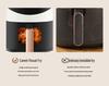 Friteuse à air multifonctionnelle grande capacité pour une cuisson sans huile