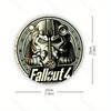 Fallout 4 Metal Tin Sign Round 8x8 Inch Vintage Art Wall Decor