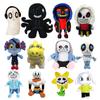 20 stylů plyšových hraček Undertale, kreslené plyšové panenky Sans Undertale, vycpané zombie hračky Frisk pro děti, dárky k narozeninám