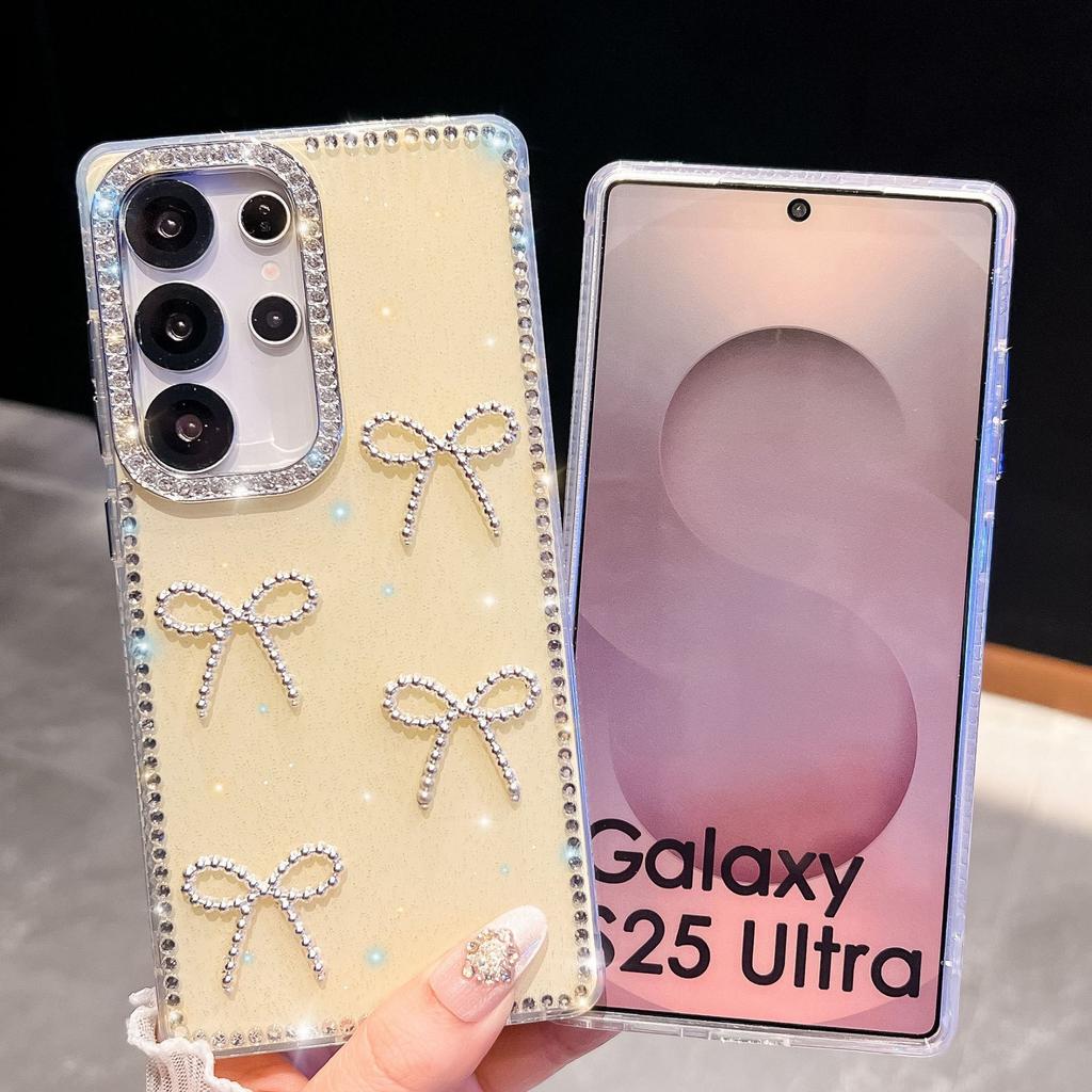 Samsung S11Ultra mobile phone case A11 flash diamond A11IMD bow S11FE anti-drop A11 guarantee