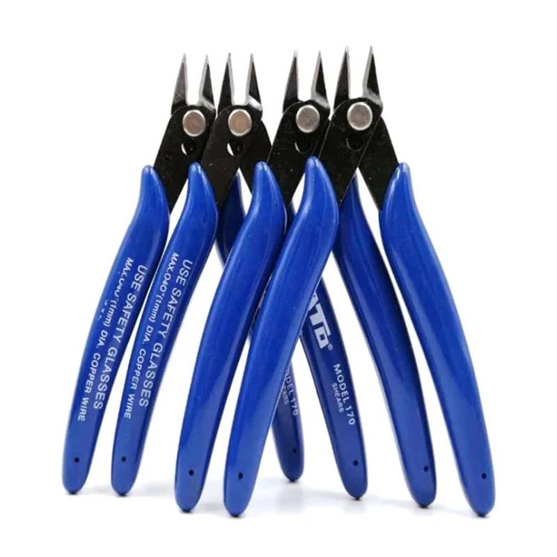 Multi-Function Pliers, Diagonal Cutting Pliers With Wire Stripper, 50 Steel Construction, Spring Loaded Design