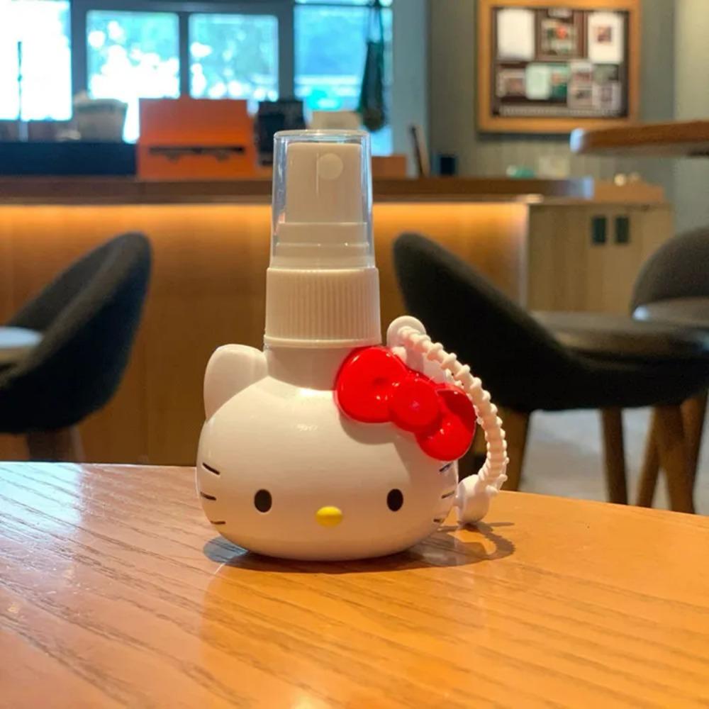 50 мл Портативный флакон-спрей Hello Kitty, Флакон для дезинфекции спиртом, Флакон для охлаждающей воды, Отдельный флакон, Женские аксессуары