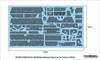 Defmodel German Elephant Heavy Tank Destroyer Zimmerit Coating Decal Set Plastic Model Decals DD35017 1/35 Sd.Kfz.184 (for Tamiya)