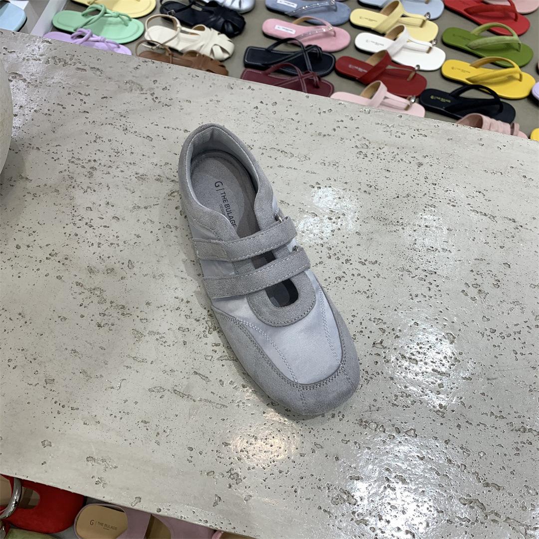 

IPPEUM Женские балетки 2025 Новые Черные Синие Розовые Балетки Плоская Обувь 245 небесно-голубой