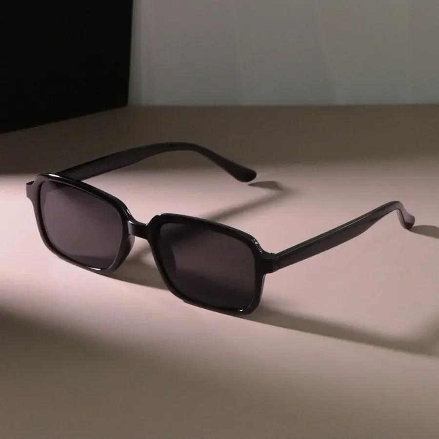 

Квадратные Солнцезащитные Очки Женские Мужские Классические Винтажные Модные Очки для Личности Стильные Повседневные Минималистичные Other