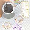 Custom Flower Shop Logo Stamp - Seal Design, DIY Patterns (Round & Rectangle)