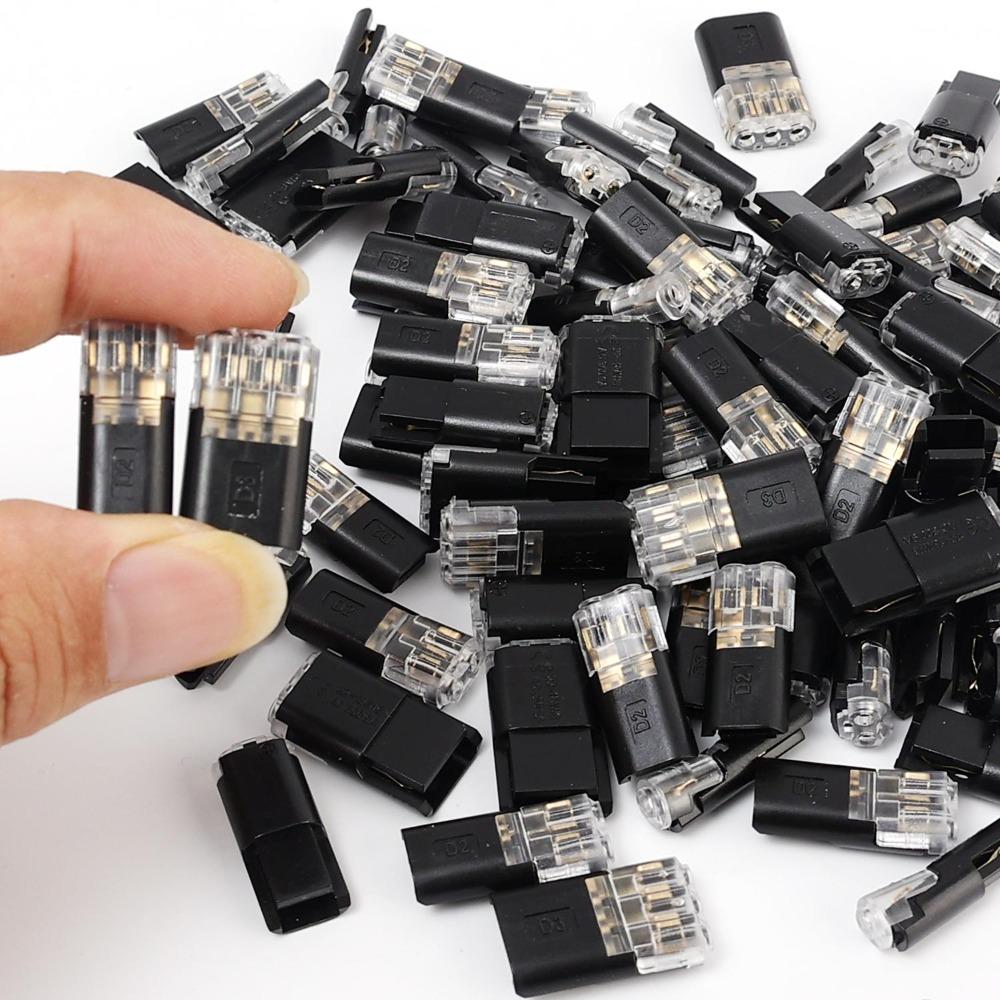 D1 D2 D3 Quick Splice Wire Connectors Solderless Push in Cable Terminal Set Auto Car LED Audio Fast Electrical Joint Block Kit