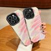 Vertical Leather Shell Colored Painting Printed Patterned Shockproof Soft Silicone Case with Camera Lens Full Protection for IPhone Samsung
