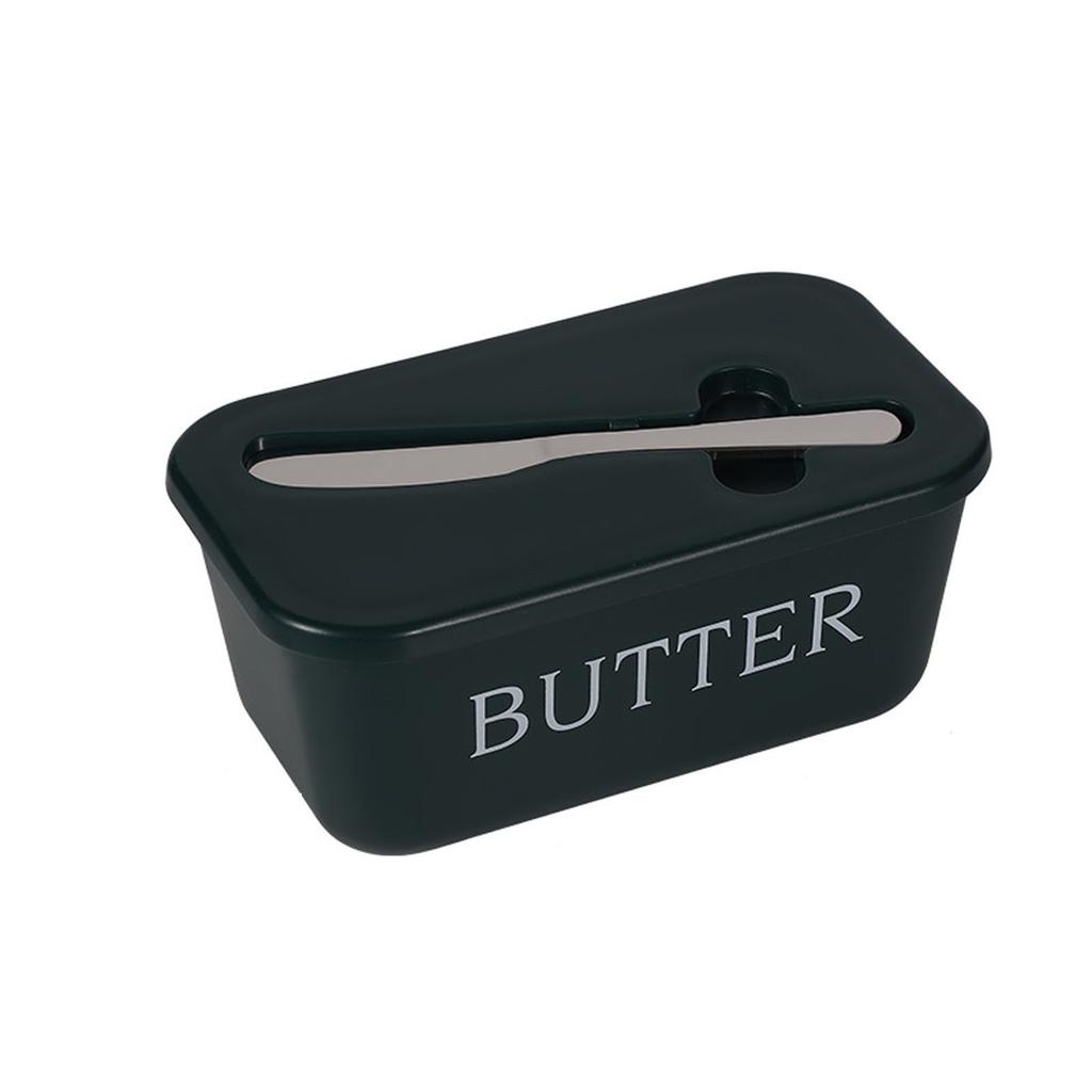Butter Storage Box with Knife, Sealed and Airtight Food Preservation Container, Kitchen Butter