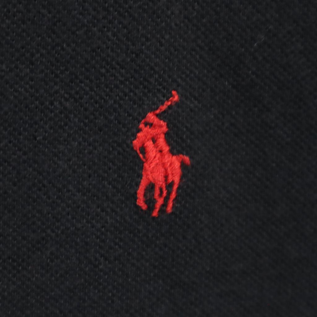 Polo von Ralph Lauren Kurzarm Polohemd M schwarz Rehbraun Herren Gebraucht