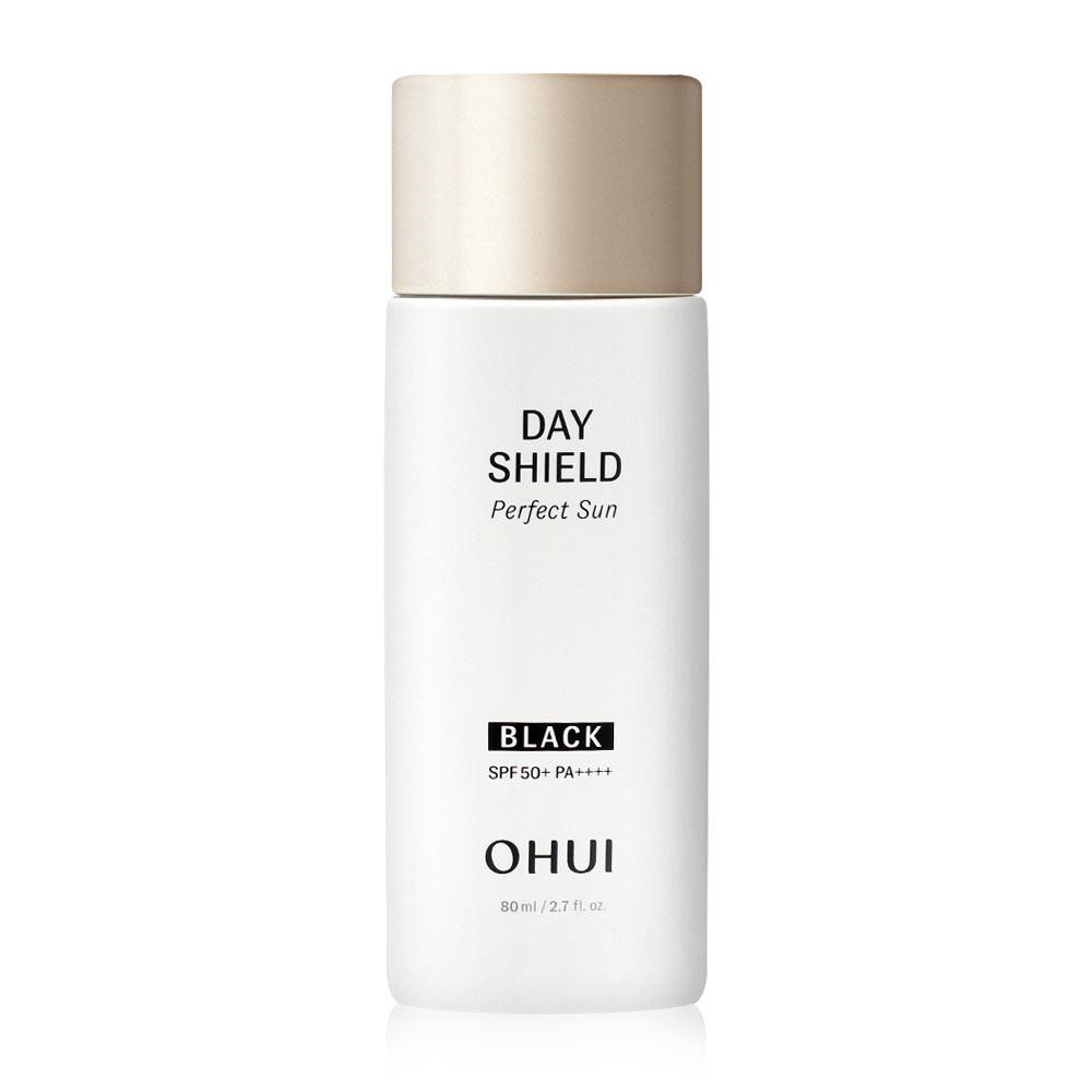 Ohui Day Shield Perfect Sun Black 80ml / Large Capacity Daily Sunscreen