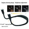 USB Rechargeable Neck Light for Eye Protection - Lightweight, Multifunctional Reading and Study Lamp for Students