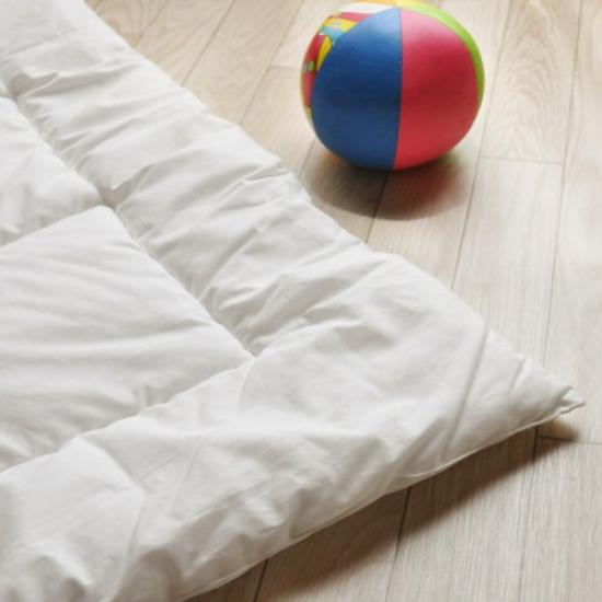 Emur Waschbares Baby Schmusetuch ca. 95 x 120 cm Tencel Made in Japan "Hana"