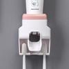 Toothpaste Toothbrush Dispenser Wallmounted Holder Effortless Bathroom Organizer