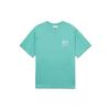 MLB New York Yankees T Shirts Unisex Turquoise Crew Neck Moderate Straight Fit 3ATSM0633-50TQS