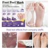 Callosités Pieds Peeling Pieds Callosités Pieds Pieds Exfoliant Élimine Peaux Mortes Pieds Plus Lisses et Plus 3 Paires Paquet, Paquet, Soin, Masque, Masque, Peau,