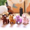 1Pcs Horses Plush Hanging Decor Stuffed Animal Horse Key Ring Cute Pony Doll Backpack Ornaments Pendant Kids Toy