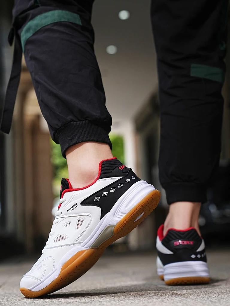 Lightweight Breathable Non-Slip Badminton Shoes Tennis Shoes Men's Table Tennis Shoes Professional Training Sports Shoes