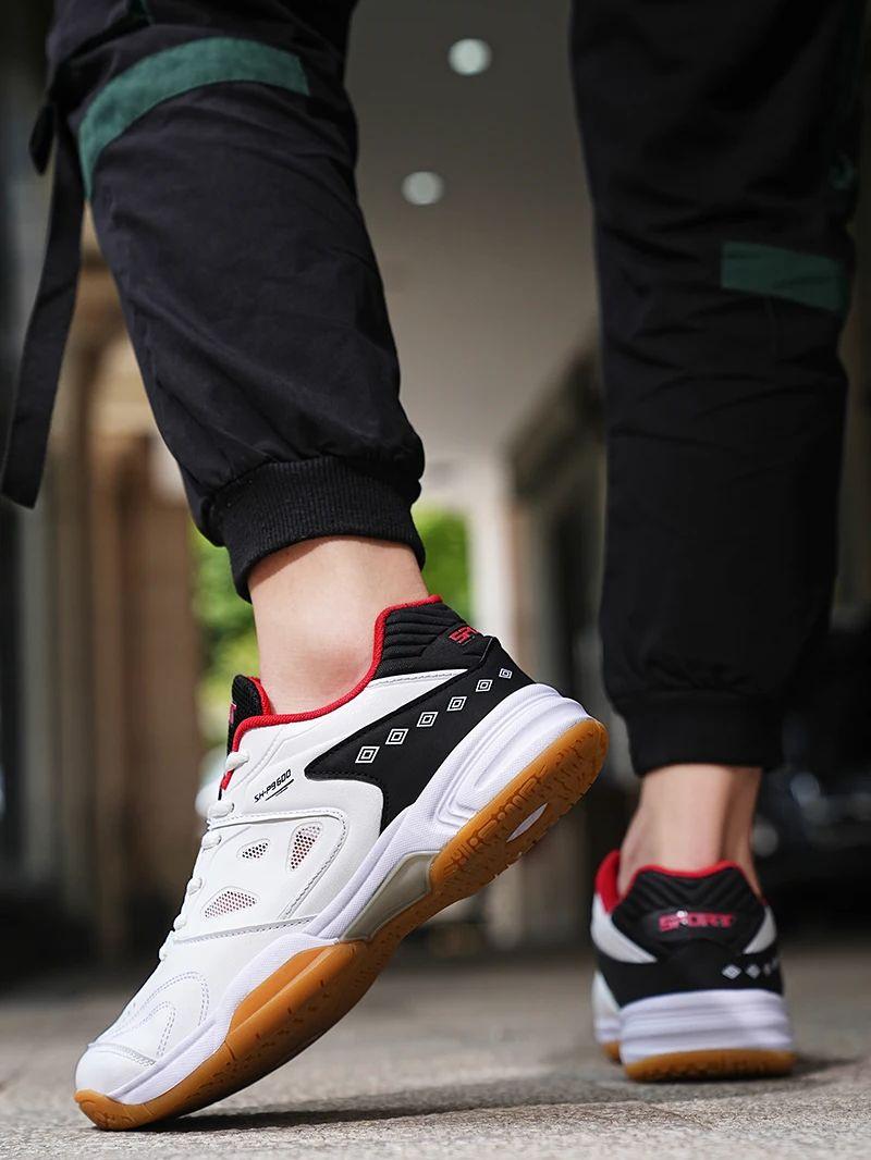 

Легкие Дышащие Нескользящие Кроссовки для Бадминтона Кроссовки для Тенниса Мужские Кроссовки для Настольного Тенниса Профессиональные Тренировочные Спортивные Кроссовки 39