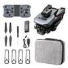 K6max Drone: 4K HD, Triple Cameras, Vertical Shooting, Optical Flow, Aircraft with Quad-Sided Obstacle Avoidance & Remote Control