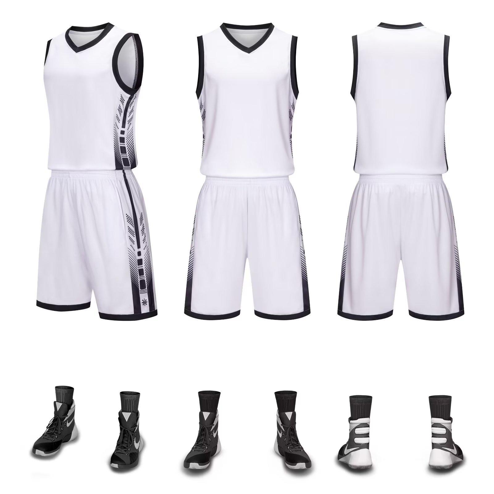 

Комплект баскетбольной формы для мужчин, для детского сада, учеников начальной школы и взрослых - Соревновательная и тренировочная одежда M