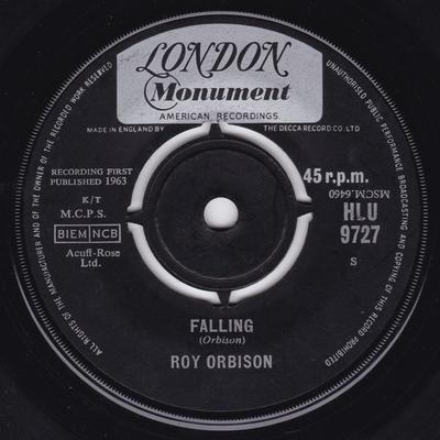 7inch Record ROY ORBISON - Falling / Distant Drums HLU9727 London Records, 1963 UK Pop Used