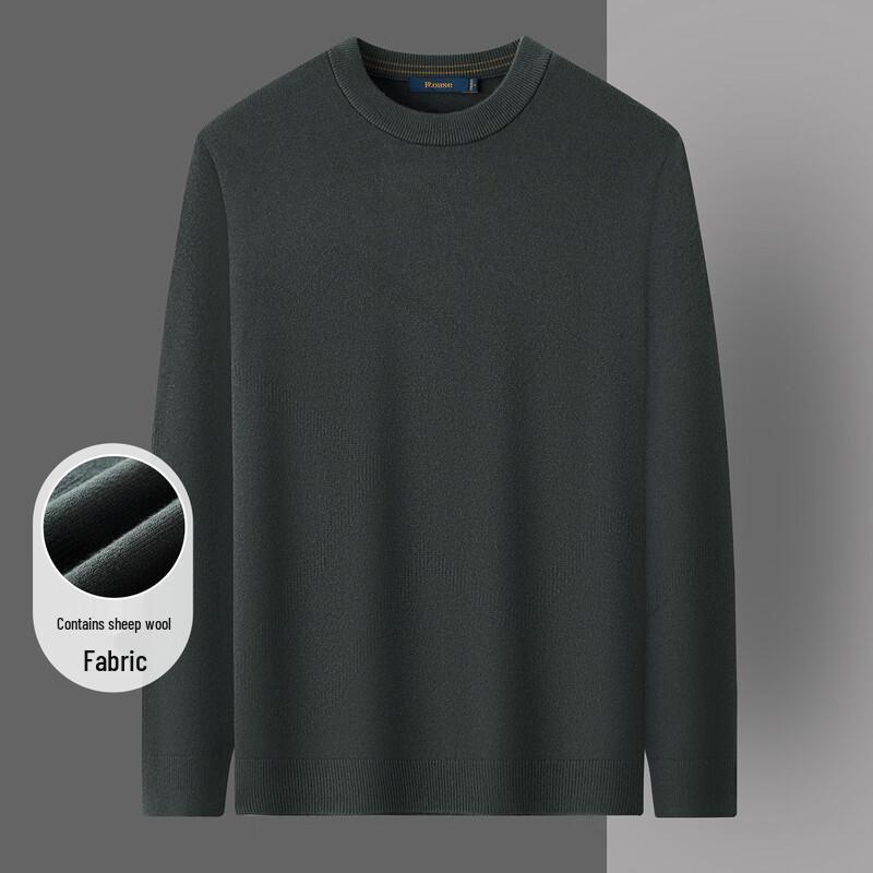 

Lozo Men s Solid Color Raglan Long Sleeve Crew Neck Knit Sweater 2XL (185)