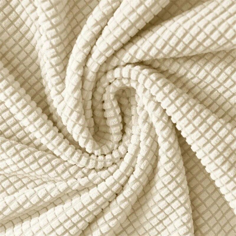 Club Arm Chair Cover Stretch Tub Chair Slipcover Solid Color Sofa Cover Polar Fleece Couch Covers for Bar Counter Living Room