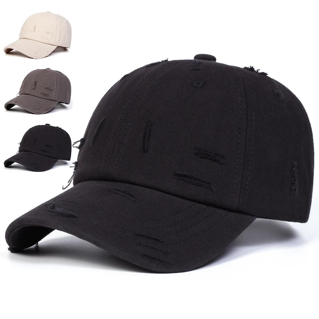 Baseball Cowboy Broken Neutral Gender Women Men For Caps Spring Autumn Outdoor Adjustable Casual Hats Sunscreen Hat Sports Cap