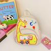 Cute Giraffe Kindergarten New Schoolbag Casual Simple Trend High Value Anti-lost Backpack