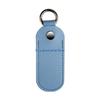 USB Flash Drive Case Microfiber Leather Dust Protective Cover with Metal Closure Keychain Optional Color