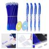 50 Pieces Erasable Pen Refills, School Writing Stationery Multipurpose Portable Kids