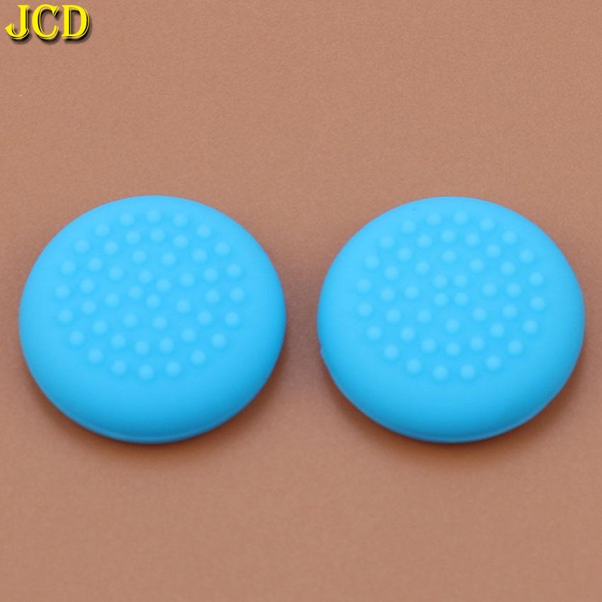 JCD 2 Piece Silicone Analog Joystick Grips Caps Joypad Joystick Cover Case for Switch NS Joy-Con Controller