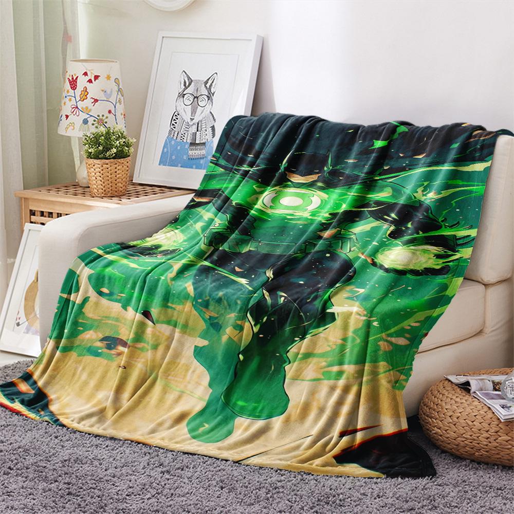 1Pc Alien Earth Print Flannel Blanket, High Quality Comfortable for All Seasons, Home Decor, Warmth and Comfort, Perfect for Christmas Gifts