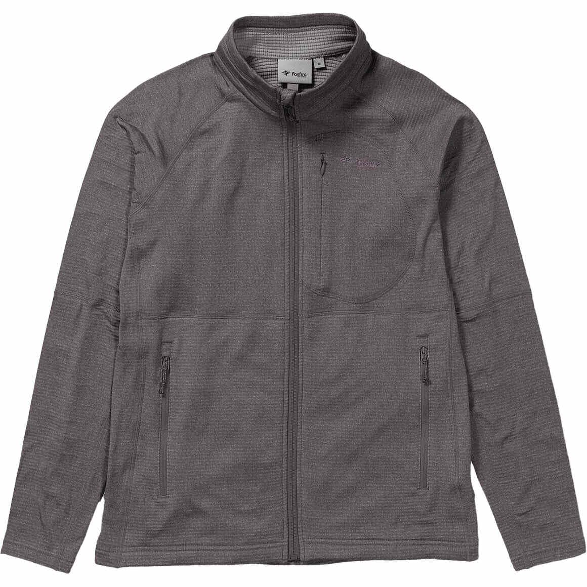 

Куртка впитывающая Quick TSEX ST Grid Full ZIP [Foxfire] [5113447] [Высыхание пота] [Эластичная] серый