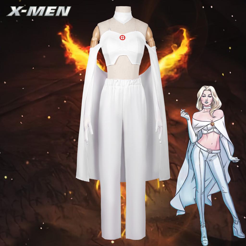 Jean Grey Xmen Summers Movie Superhero Cosplay Halloween Costume Performance