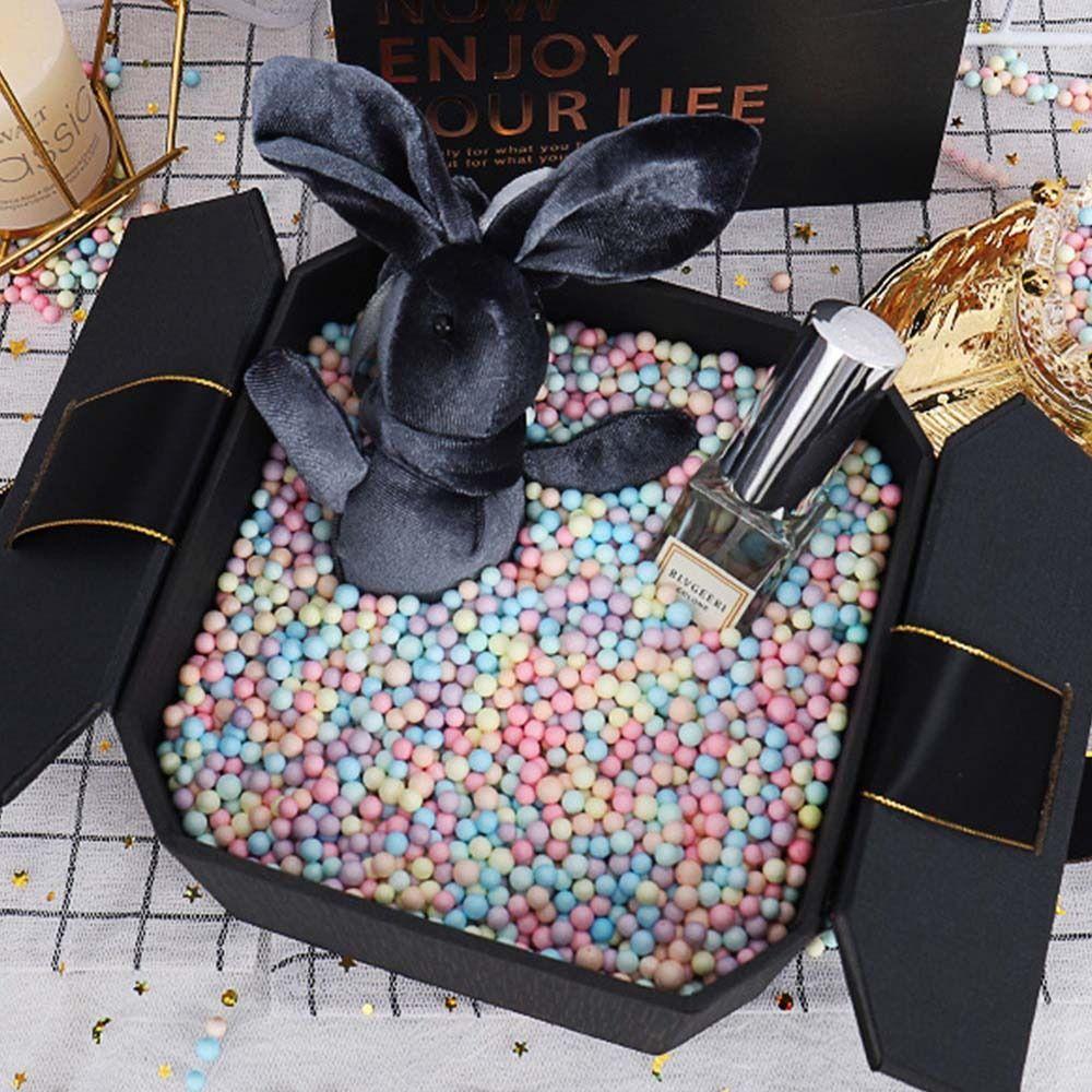 Macaron Packing Box Stuffing 2-4mm/4-6mm Bubble Ball Durable Foam Beads  Christmas