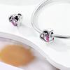 925 Sterling Silver Travel Charms Owl Butterfly Bead Lovely Colorful Pet Pendant Fit Original New Bracelet Diy Women Jewelry