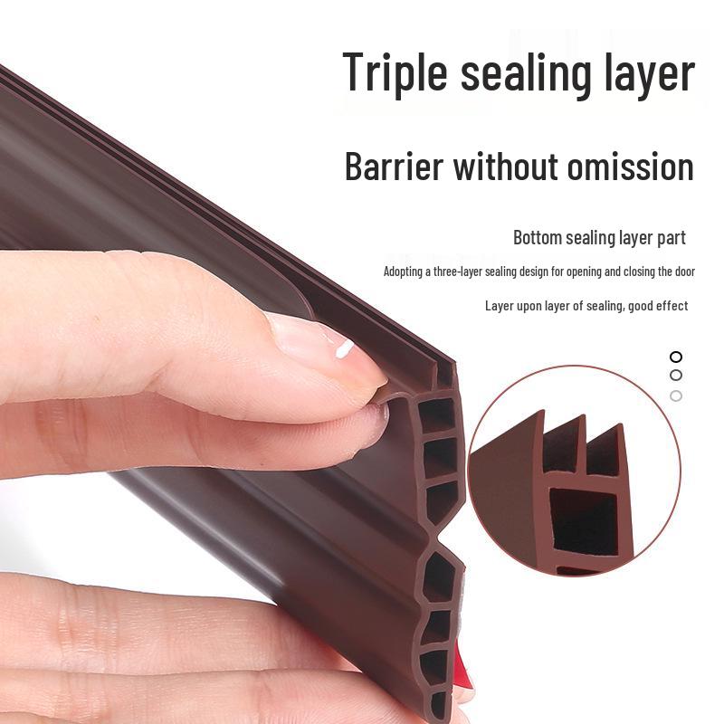 Windproof Door Gap Seal Strip for Draft Protection On Glass & Room Doors