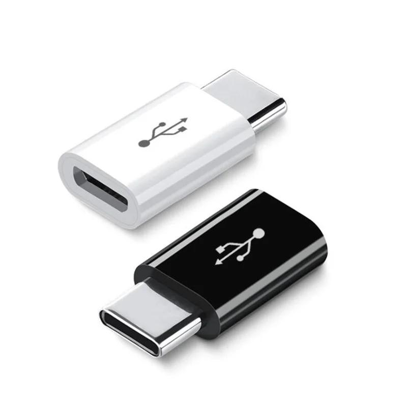 200PCS USB Type-C to Micro Charging Converter for Xiaomi Redmi Note 11S 10S 9S 8T 9T 10T 7 8 9 10 11 Pro Max USB OTG Adapter