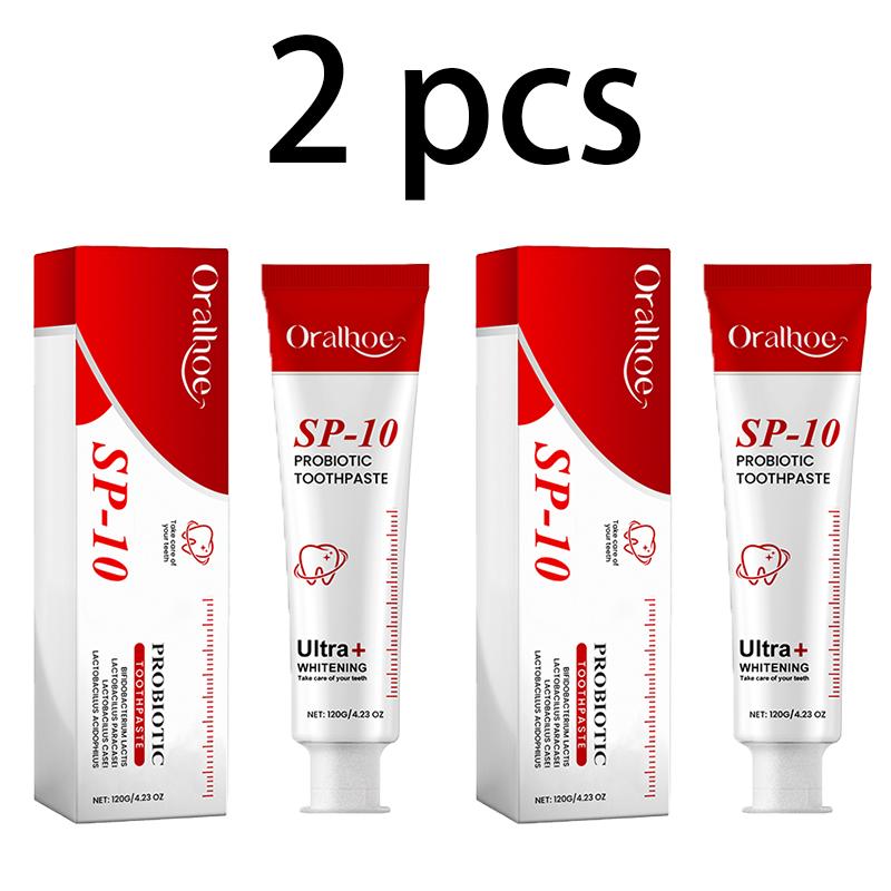 Oralhoe Probiotic Toothpaste Gently Cleans and Cares for Your Teeth To Reduce Stains for Long-lasting Oral Care.