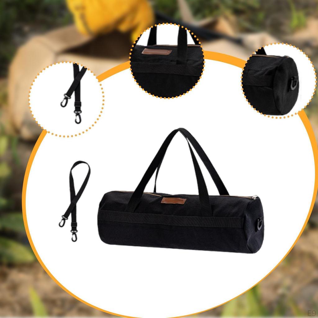 Heavy Duty Bag for Tent Stakes And Poles with Carrying Strap