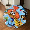 1pc Looney Tunes Automatic Open/Close Umbrella Compact Folding Umbrella with 8-Rib Shaft Lightweight Esign, for Women/Men1197A