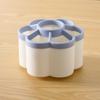 Desktop Rotating Pen Holder Creative Large Capacity Multi Grid Pen Holder for School Office Study Lovely Cartoon Storage Box