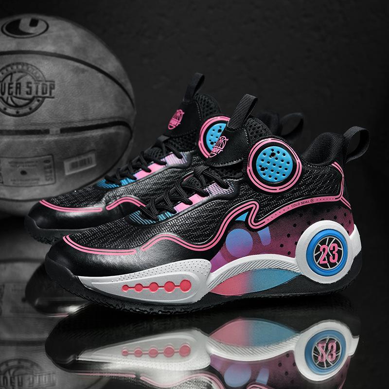 Original Men Basketball Shoes Outdoor Comfortable Athletic Footwear Trainer Sports Sneakers