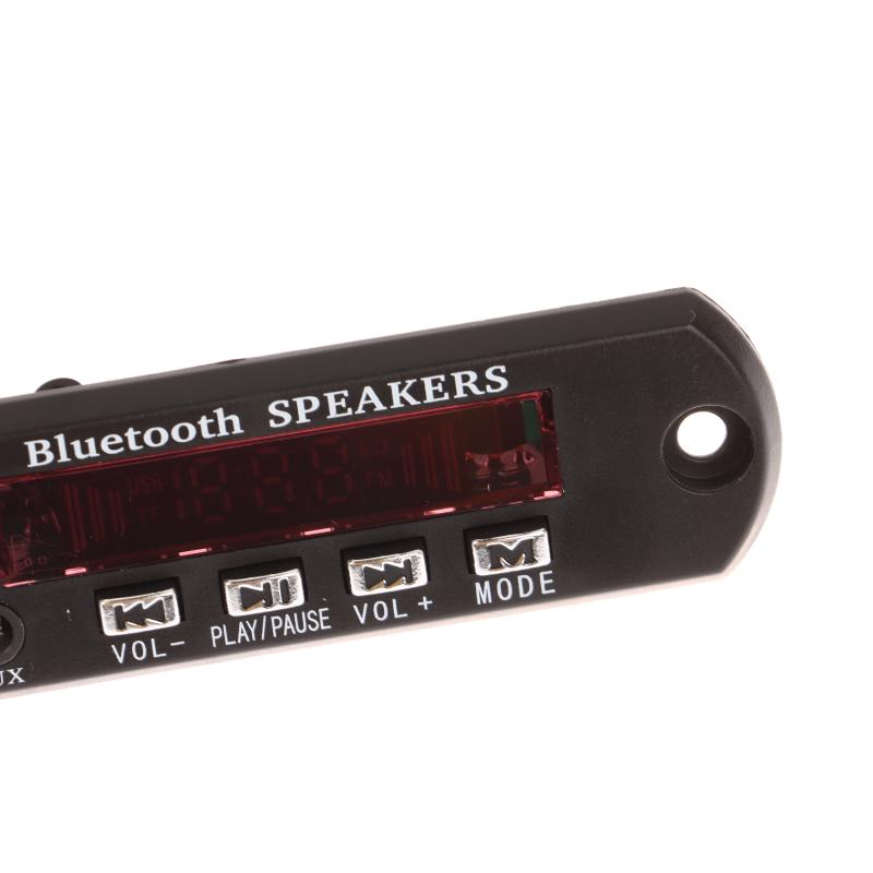 1 Set 12V Wireless Bluetooth 5.0 120W Amplifier Mp3 Player Decoder Board Car Audio Usb Tf Fm Radio Recording Call For Speaker