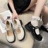 Fashion Women's Shoes Japanese Style Lolita Ladies Pumps Moccasins Mary Jane Gothic Round Toe Loafers Chic Point Wholesale Casual Shoe